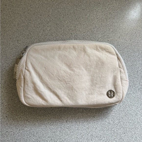 lululemon athletica Handbags - Lululemon Ivory Belt Bag/Crossbody